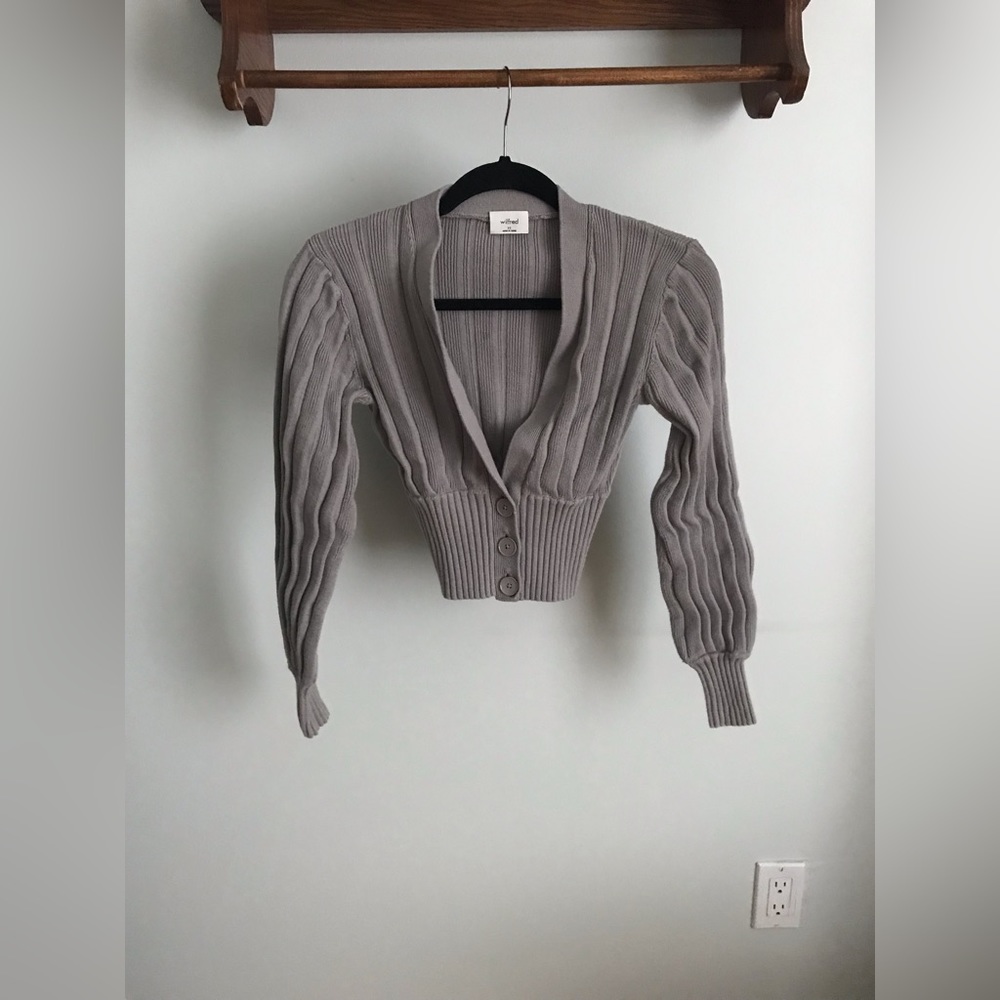 Aritzia Wilfred Free Button-Down Cardigan